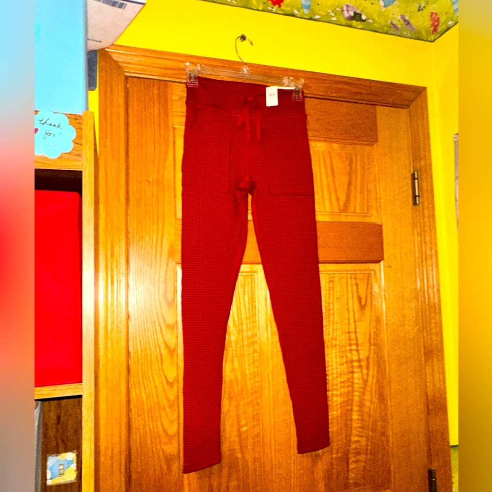 AERIE GINHAM LEGGINGS WITH POCKETS - Picture 5 of 9
